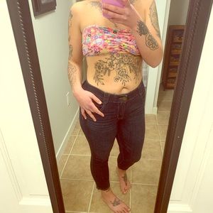 Democracy dark wash ultra stretch jeans👖